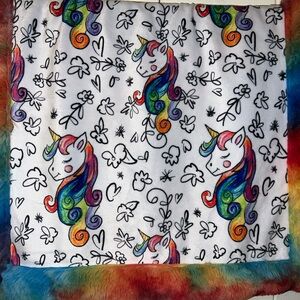 Baby minky lovey / security blanket